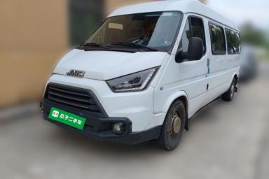 Used JMC Transit 2021 2.8T Space King Standard Version Long Wheelbase Mid-Height Roof Rear Single Tire – Step 6-Seater Diesel China VI Emission Standard JX493
