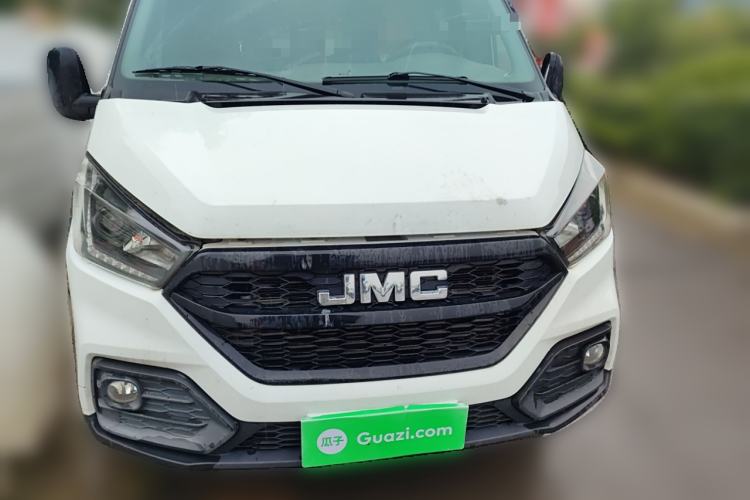 Used JMC Transit 2021 2.8T Space King Standard Version Long Wheelbase Mid-Height Roof Rear Single Tire – Step 6-Seater Diesel China VI Emission Standard JX493 Exterior 1