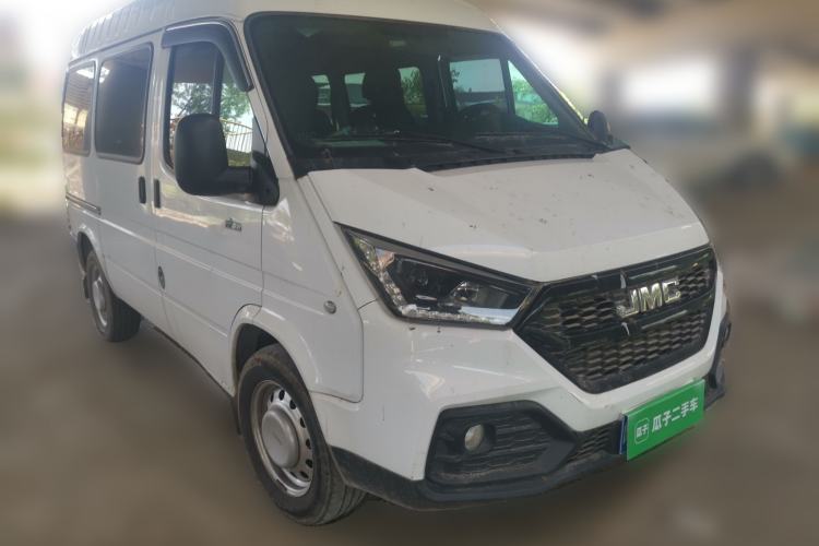 Used JMC Transit 2021 2.8T Space King Standard Version Short Wheelbase Mid-Height Roof 6-Seater Diesel Euro VI JX493 Exterior 2