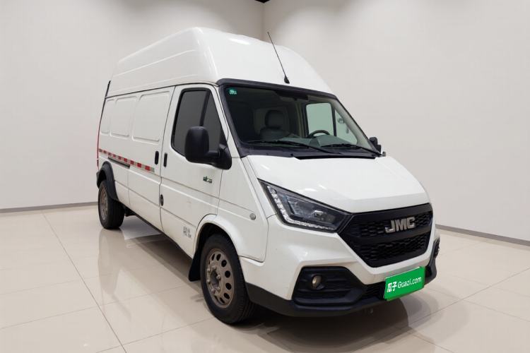 Used JMC Transit 2021 2.8T Space King Standard Version Long Wheelbase Mid-Height Roof Rear Dual Tires 3-Seater Diesel China VI Emission Standard JX493 Exterior 2