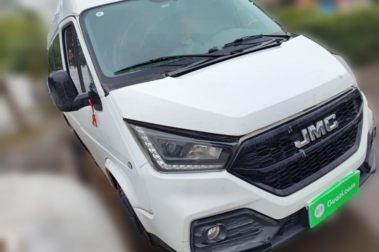 Used JMC Transit 2021 2.8T Space King Standard Version Long Wheelbase Mid-Height Roof Rear Single Tire – Step 6-Seater Diesel China VI Emission Standard JX493 Exterior 2