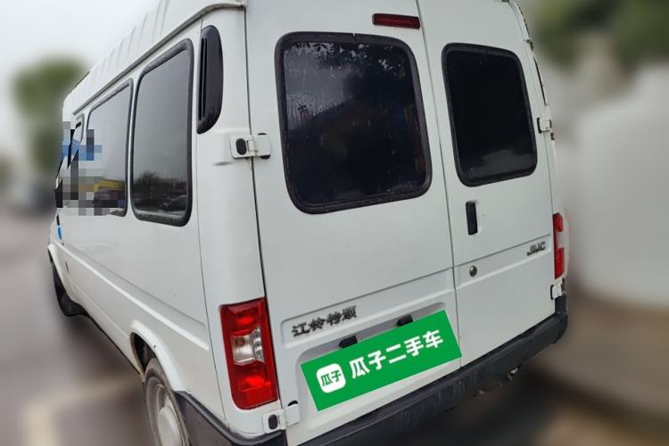 Used JMC Transit 2021 2.8T Space King Standard Version Long Wheelbase Mid-Height Roof Rear Single Tire – Step 6-Seater Diesel China VI Emission Standard JX493 Exterior 3