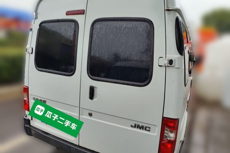 Used JMC Transit 2021 2.8T Space King Standard Version Long Wheelbase Mid-Height Roof Rear Single Tire – Step 6-Seater Diesel China VI Emission Standard JX493 Exterior 5