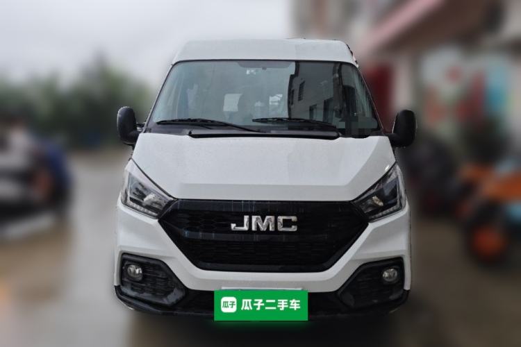 Used JMC Transit 2021 2.8T Space King Standard Version Short Wheelbase Mid-Height Roof 6-Seater Diesel Euro VI JX493 Front