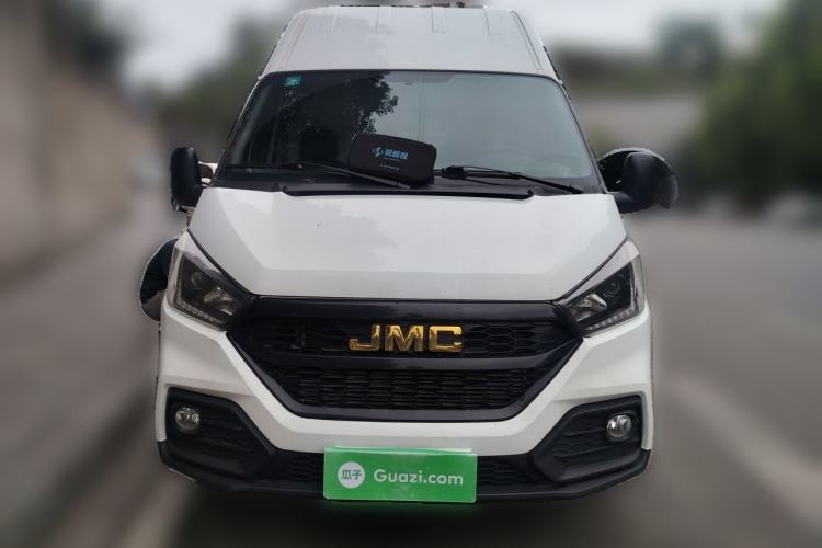 Used JMC Transit 2021 2.8T Space King Standard Version Short Wheelbase Mid-Height Roof 3-Seater Diesel Euro VI JX493 Front