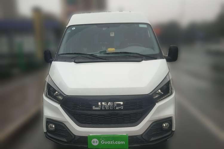 Used JMC Transit 2021 2.8T Space King Standard Version Short Wheelbase Mid-Height Roof 6-Seater Diesel Euro VI JX493 Front