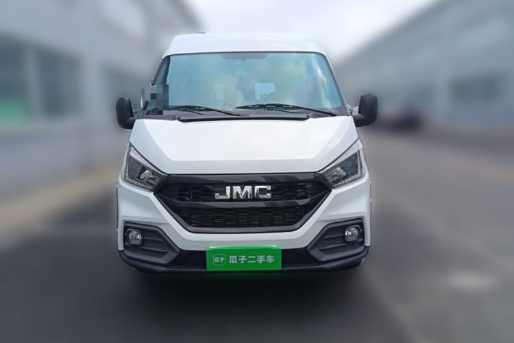 Used JMC Transit 2021 2.8T Space King Standard Version Short Wheelbase Mid-Height Roof 6-Seater Diesel Euro VI JX493 Front