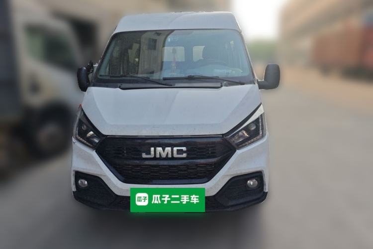 Used JMC Transit 2021 2.8T Space King Standard Version Short Wheelbase Mid-Height Roof 6-Seater Diesel Euro VI JX493 Front