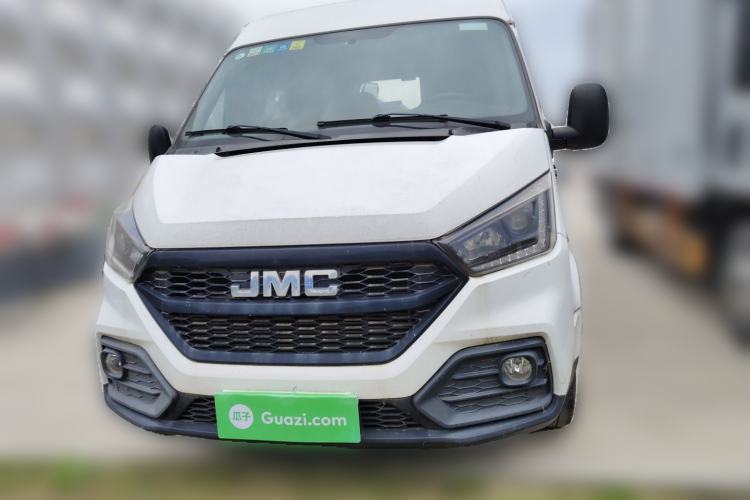 Used JMC Transit 2021 2.8T Space King Standard Version Short Wheelbase Mid-Height Roof 3-Seater Diesel Euro VI JX493 Front