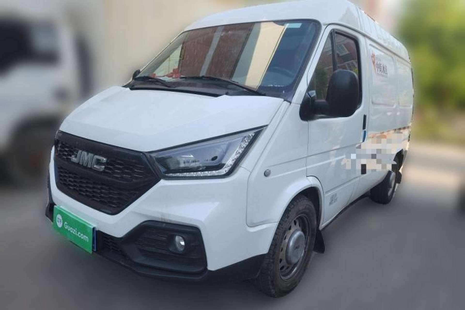 Used JMC Transit 2021 2.8T Space King Standard Version Short Wheelbase Mid-Height Roof 3-Seater Diesel Euro VI JX493 Front Left 45 Deg