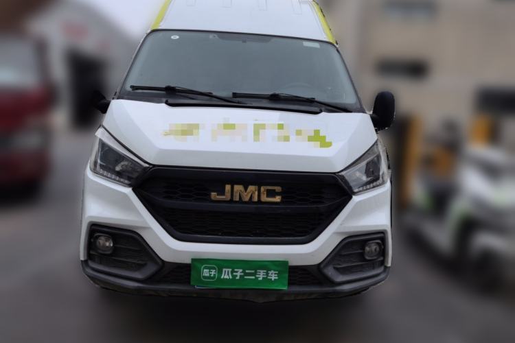 Used JMC Transit 2021 2.8T Space King Standard Version Short Wheelbase Mid-Height Roof 6-Seater Diesel Euro VI JX493 Front