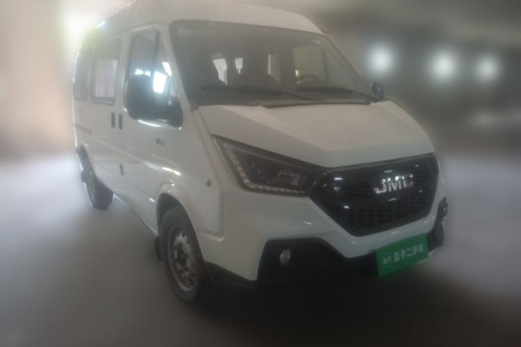 Used JMC Transit 2021 2.8T Space King Standard Version Short Wheelbase Mid-Height Roof 6-Seater Diesel Euro VI JX493 Front Right 45 Deg