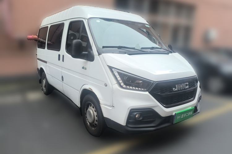 Used JMC Transit 2021 2.8T Space King Taurus Short Wheelbase Mid-Height 6-Seater Diesel Euro VI JX493 Front Right 45 Deg