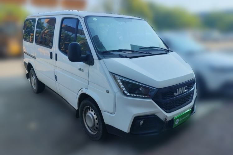 Used JMC Transit 2021 2.8T Space King Standard Version Short Wheelbase Mid-Height Roof 6-Seater Diesel Euro VI JX493 Front Right 45 Deg