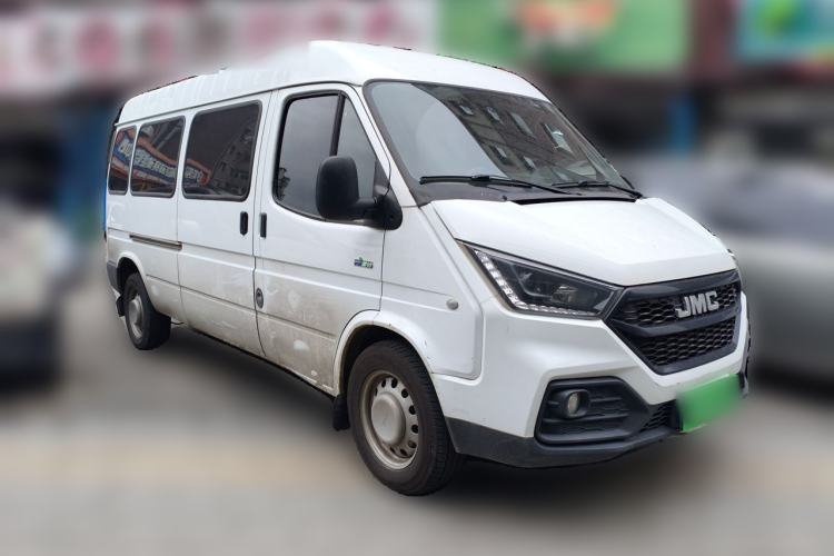 Used JMC Transit 2021 2.8T Space King Taurus Long Wheelbase Mid-Height Rear Single Tire – Step 6-Seater Diesel Euro VI JX493 Front Right 45 Deg