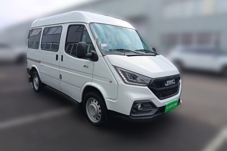 Used JMC Transit 2021 2.8T Space King Standard Version Short Wheelbase Mid-Height Roof 6-Seater Diesel Euro VI JX493 Front Right 45 Deg