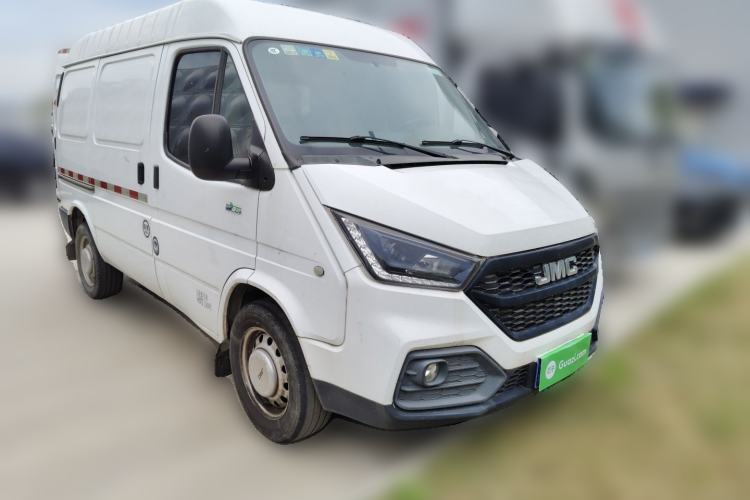 Used JMC Transit 2021 2.8T Space King Standard Version Short Wheelbase Mid-Height Roof 3-Seater Diesel Euro VI JX493 Front Right 45 Deg