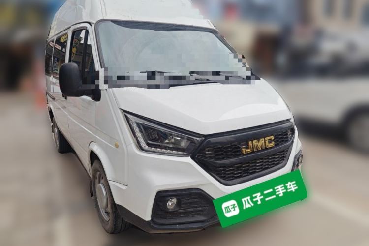 Used JMC Transit 2021 2.8T Space King Taurus Short Wheelbase Mid-Height 6-Seater Diesel Euro VI JX493 Front Right 45 Deg