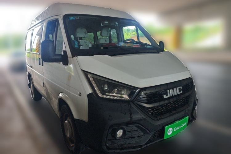 Used JMC Transit 2021 2.8T Space King Standard Version Short Wheelbase Mid-Height Roof 6-Seater Diesel Euro VI JX493 Front Right 45 Deg