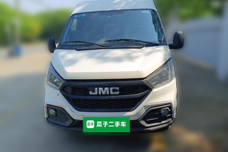 Used JMC Transit 2021 2.8T Space King Standard Version Short Wheelbase Mid-Height Roof 6-Seater Diesel Euro VI JX493 Front