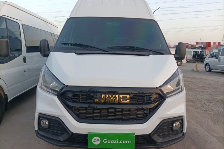 Used JMC Transit 2021 2.8T Space King Standard Version Short Wheelbase Mid-Height Roof 6-Seater Diesel Euro VI JX493 Front