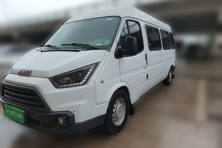 Used JMC Transit JMC Teshun 2021 long-wheelbase medium-roof manual diesel 6-seater, 2.8-liter displacement. Guazi used car, China used car export, Used car for sale, Used JMC cars, Cheapest cars for sale