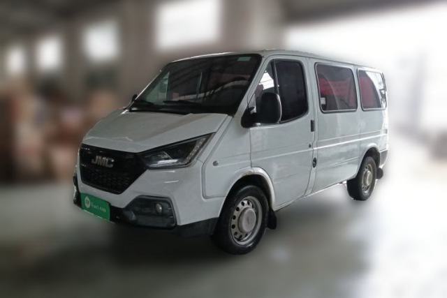 Used JMC Transit 2019 2.8T Commercial Version Short Wheelbase Low Roof 6-Seater China VI Emission Standard JX493