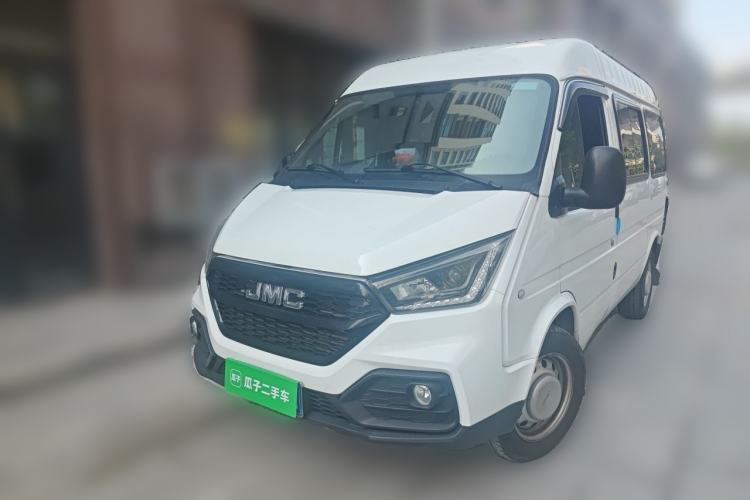 JMC Transit 2021 2.8T Space King Standard Version Short Wheelbase Mid-Height Roof 6-Seater Diesel Euro VI JX493 с пробегом Guazi used car, China used car export, Used car for sale, Used cars, Cheapest cars for sale