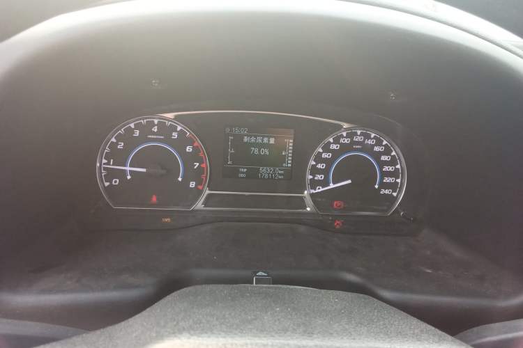 Used JMC Transit 2021 2.8T Space King Standard Version Long Wheelbase Mid-Height Roof Rear Single Tire 3-Seater Diesel China VI Emission Standard JX493 Instrument Cluster