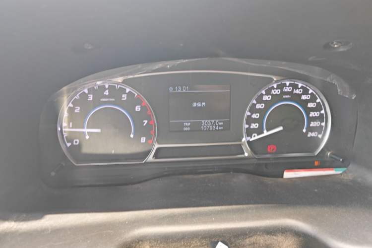 Used JMC Transit 2021 2.8T Space King Taurus Long Wheelbase Mid-Height Rear Single Tire – Step 6-Seater Diesel Euro VI JX493 Instrument Cluster