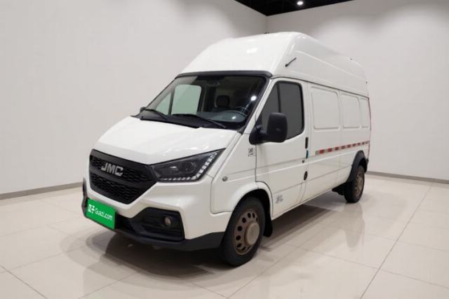 Used JMC Transit 2021 2.8T Space King Standard Version Long Wheelbase Mid-Height Roof Rear Dual Tires 3-Seater Diesel China VI Emission Standard JX493