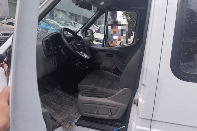 Used JMC Transit 2021 2.8T Space King Taurus Long Wheelbase Mid-Height Roof with Rear Dual Tires – Step 6-Seater Diesel Euro VI JX493 Left Rear Seat