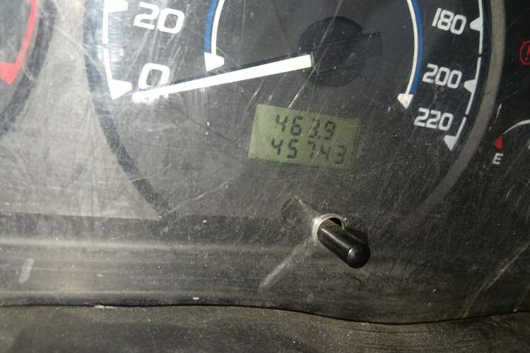 Used JMC Transit 2021 2.8T Space King Taurus Short Wheelbase Mid-Height 6-Seater Diesel Euro VI JX493 Odometer Close Up