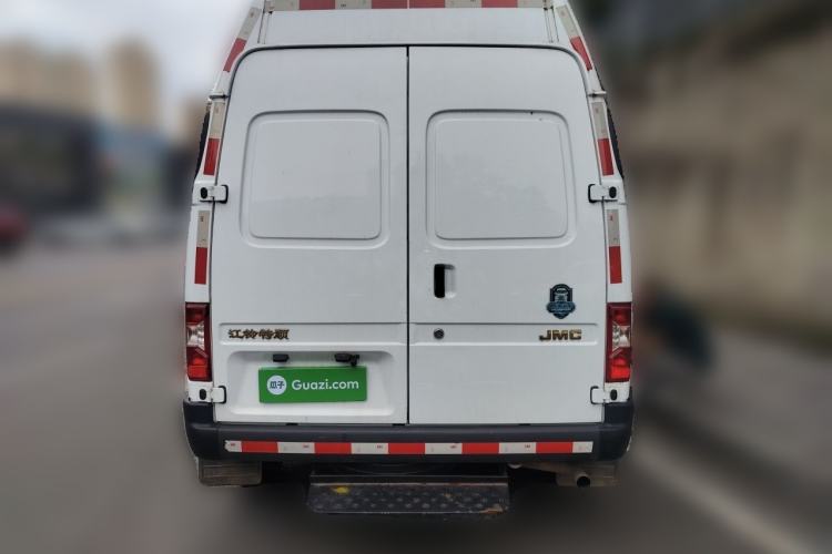 Used JMC Transit 2021 2.8T Space King Standard Version Short Wheelbase Mid-Height Roof 3-Seater Diesel Euro VI JX493 Rear