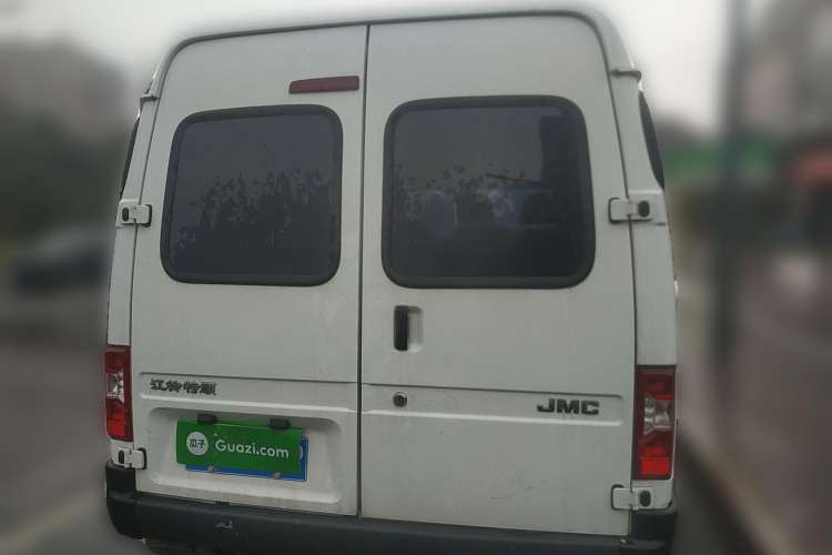 Used JMC Transit 2021 2.8T Space King Standard Version Short Wheelbase Mid-Height Roof 6-Seater Diesel Euro VI JX493 Rear