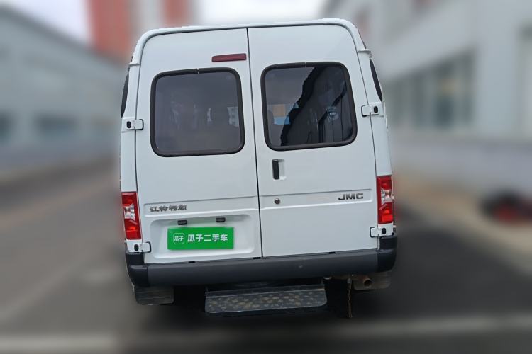 Used JMC Transit 2021 2.8T Space King Standard Version Short Wheelbase Mid-Height Roof 6-Seater Diesel Euro VI JX493 Rear