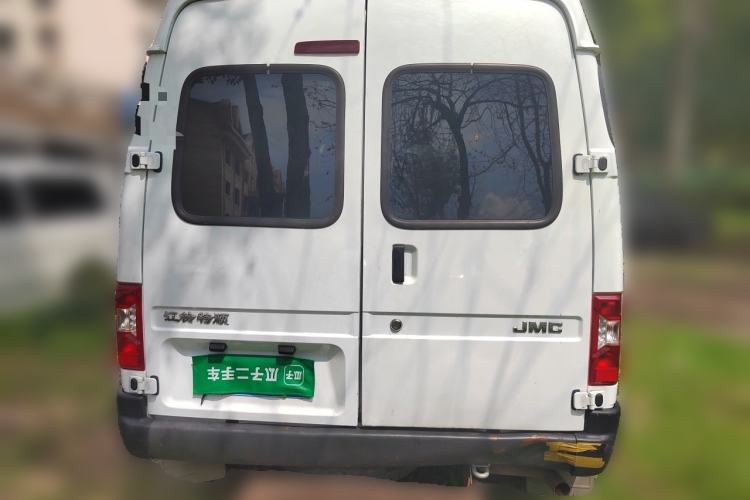 Used JMC Transit 2021 2.8T Space King Standard Version Short Wheelbase Mid-Height Roof 6-Seater Diesel Euro VI JX493 Rear