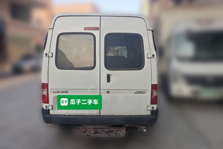 Used JMC Transit 2021 2.8T Space King Standard Version Short Wheelbase Mid-Height Roof 6-Seater Diesel Euro VI JX493 Rear