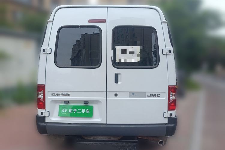 Used JMC Transit 2021 2.8T Space King Standard Version Short Wheelbase Mid-Height Roof 6-Seater Diesel Euro VI JX493 Rear