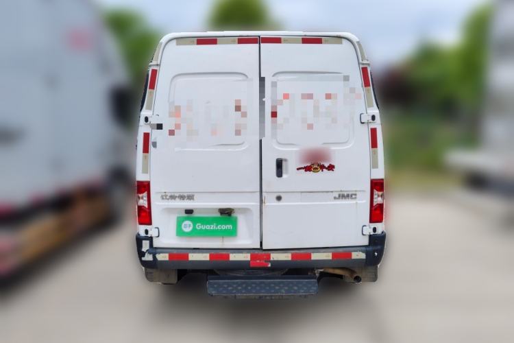 Used JMC Transit 2021 2.8T Space King Standard Version Short Wheelbase Mid-Height Roof 3-Seater Diesel Euro VI JX493 Rear