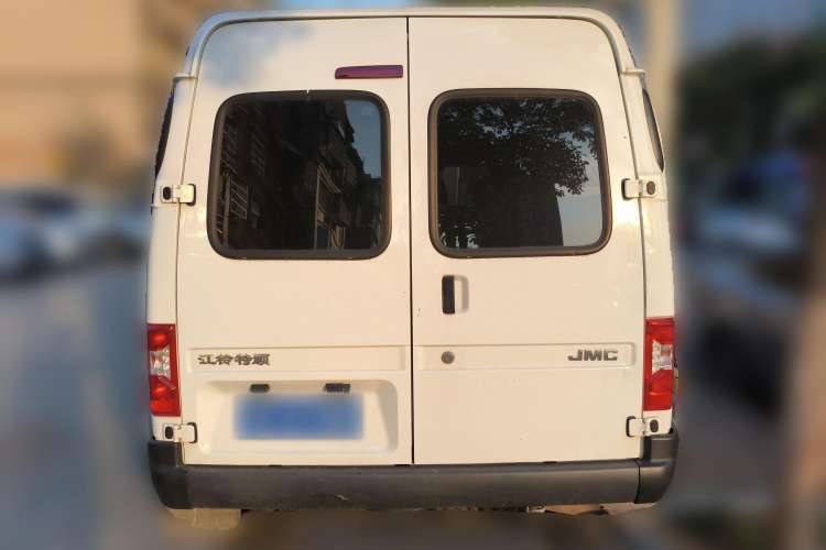 Used JMC Transit 2021 2.8T Space King Standard Version Short Wheelbase Mid-Height Roof 6-Seater Diesel Euro VI JX493 Rear