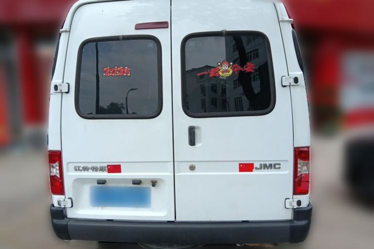Used JMC Transit 2021 2.8T Space King Standard Version Short Wheelbase Mid-Height Roof 6-Seater Diesel Euro VI JX493 Rear