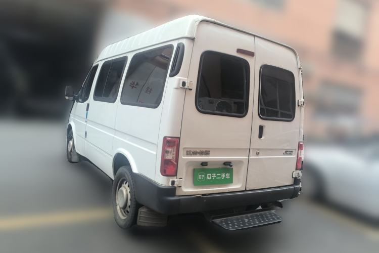 Used JMC Transit 2021 2.8T Space King Taurus Short Wheelbase Mid-Height 6-Seater Diesel Euro VI JX493 Rear Left 45 Deg