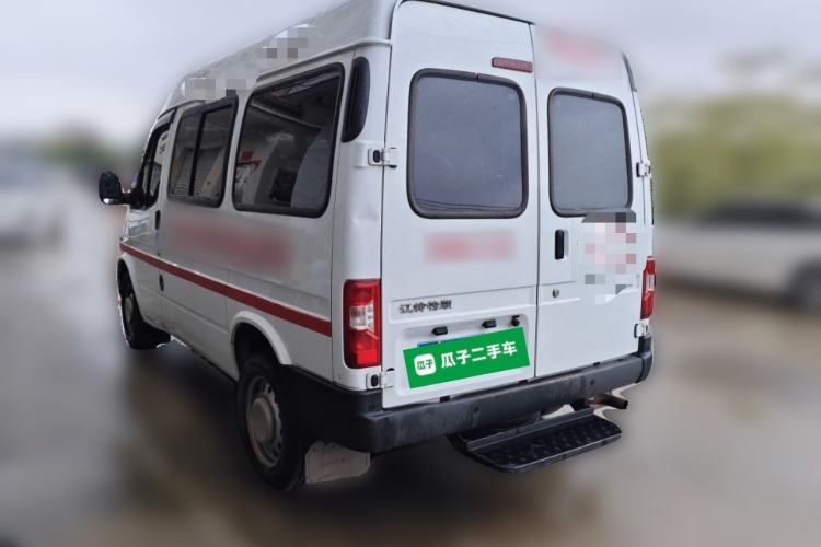 Used JMC Transit 2021 2.8T Space King Standard Version Short Wheelbase Mid-Height Roof 6-Seater Diesel Euro VI JX493 Rear Left 45 Deg