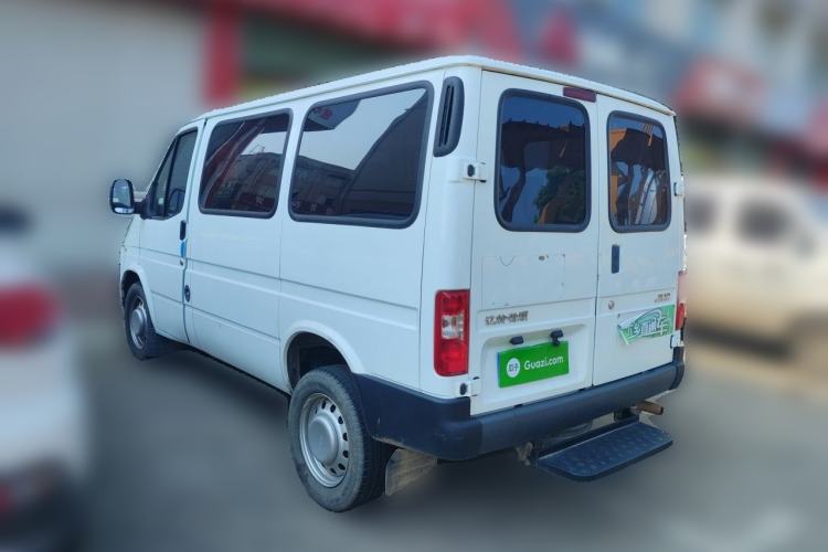 Used JMC Transit 2021 2.8T Space King Standard Version Short Wheelbase Mid-Height Roof 6-Seater Diesel Euro VI JX493 Rear Left 45 Deg