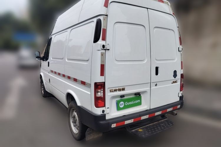 Used JMC Transit 2021 2.8T Space King Standard Version Short Wheelbase Mid-Height Roof 3-Seater Diesel Euro VI JX493 Rear Left 45 Deg