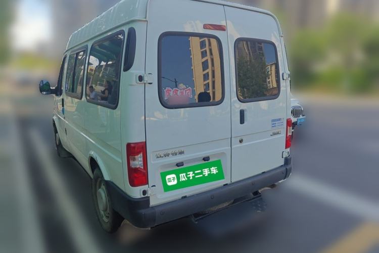 Used JMC Transit 2021 2.8T Space King Taurus Short Wheelbase Mid-Height 6-Seater Diesel Euro VI JX493 Rear Left 45 Deg