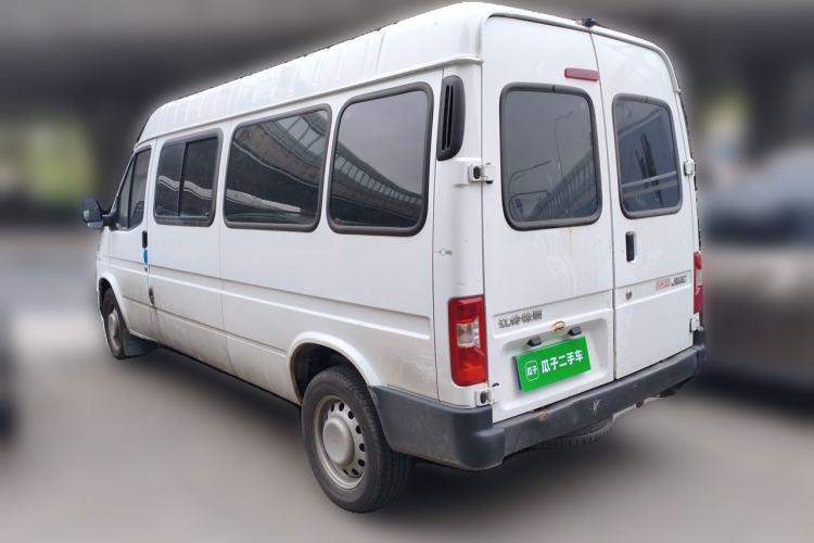 Used JMC Transit 2021 2.8T Space King Taurus Long Wheelbase Mid-Height Rear Single Tire – Step 6-Seater Diesel Euro VI JX493 Rear Left 45 Deg