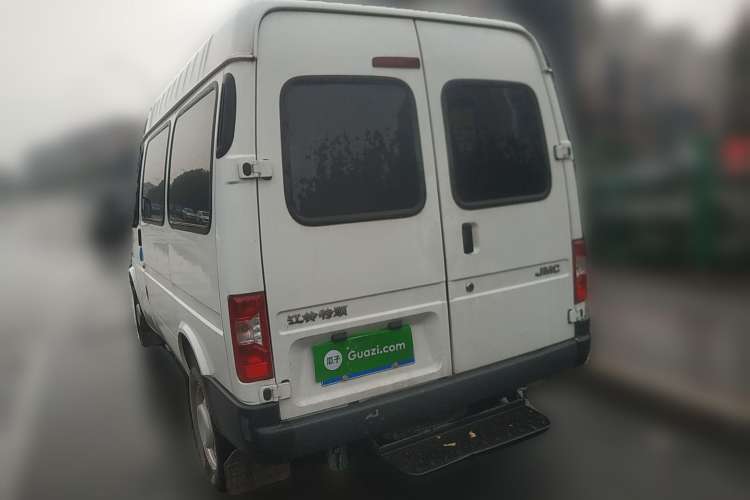 Used JMC Transit 2021 2.8T Space King Standard Version Short Wheelbase Mid-Height Roof 6-Seater Diesel Euro VI JX493 Rear Left 45 Deg