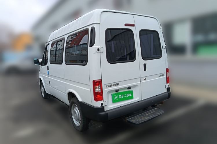 Used JMC Transit 2021 2.8T Space King Standard Version Short Wheelbase Mid-Height Roof 6-Seater Diesel Euro VI JX493 Rear Left 45 Deg